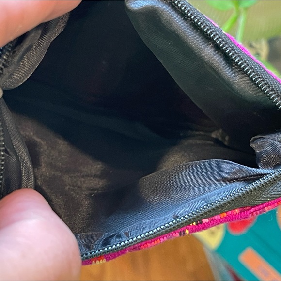 NWOT coin purse pink/yellow - Picture 2 of 6